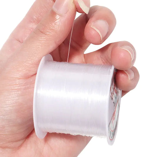 Clear Nylon Beading Cord (0.2-1mm) - Wholesale Fishing Line for Jewelry Making