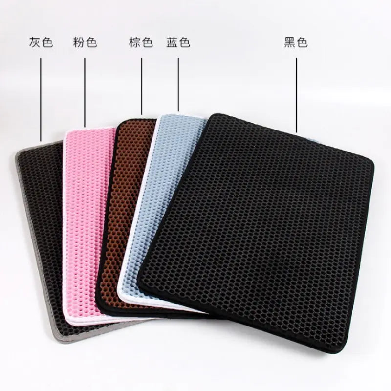 Double Layer Waterproof Cat Litter Mat