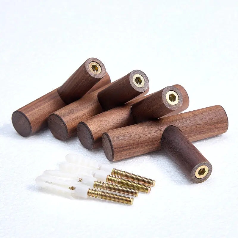 New Wood Hooks Hanger Wall Hanging Coat Hook Key Holder Hat