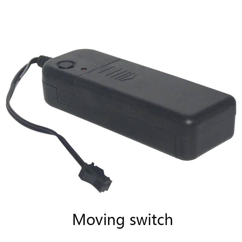 Tira LED 1M para Interior Auto - Luz Neón Flexible con Controlador USB DIY