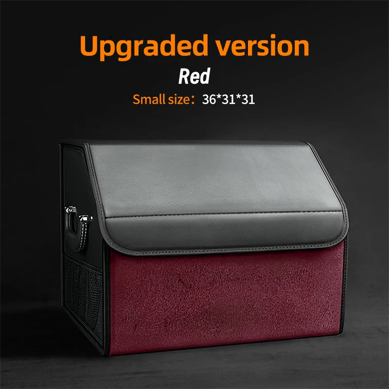 Organizador de Maletero Premium de Gamuza — Plegable, 29L / 40L / 61L