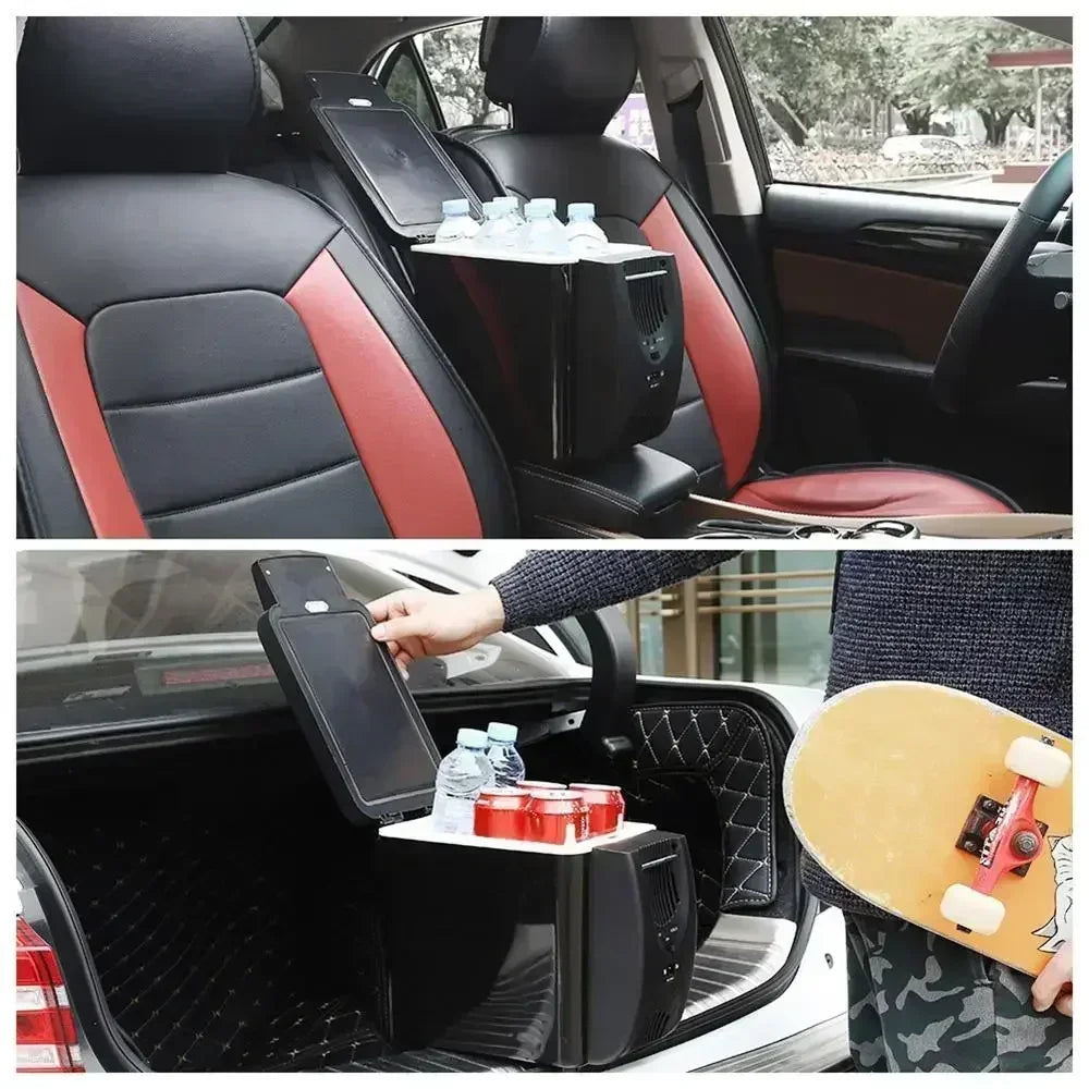 Mini Refrigerador Portátil para Auto 6L — Enfría y Calienta 12V