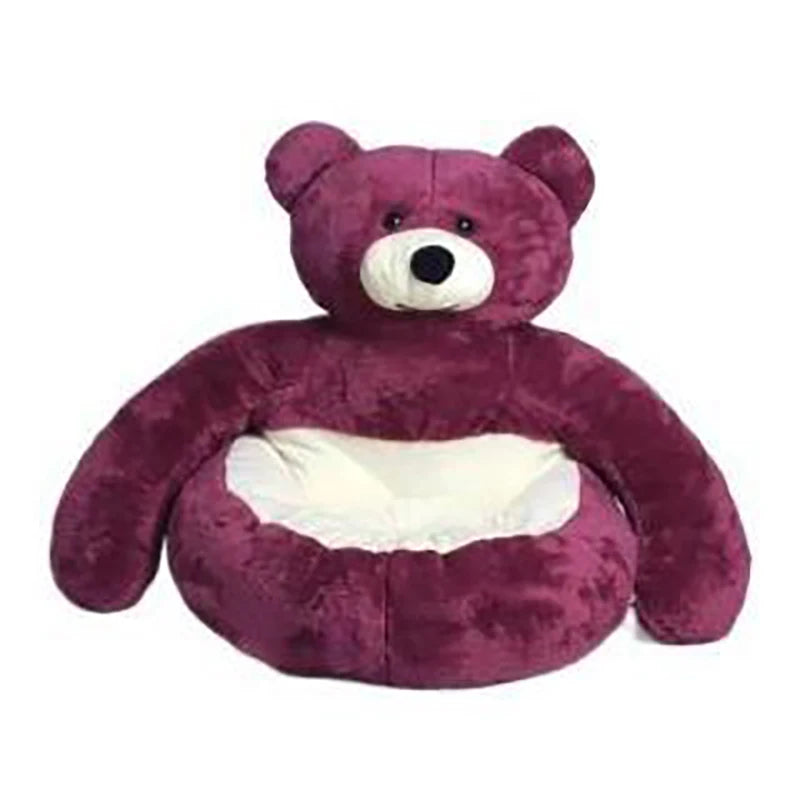 Cama Ultra Suave para Mascotas — Diseño Oso Abrazo | Perros y Gatos 🐻