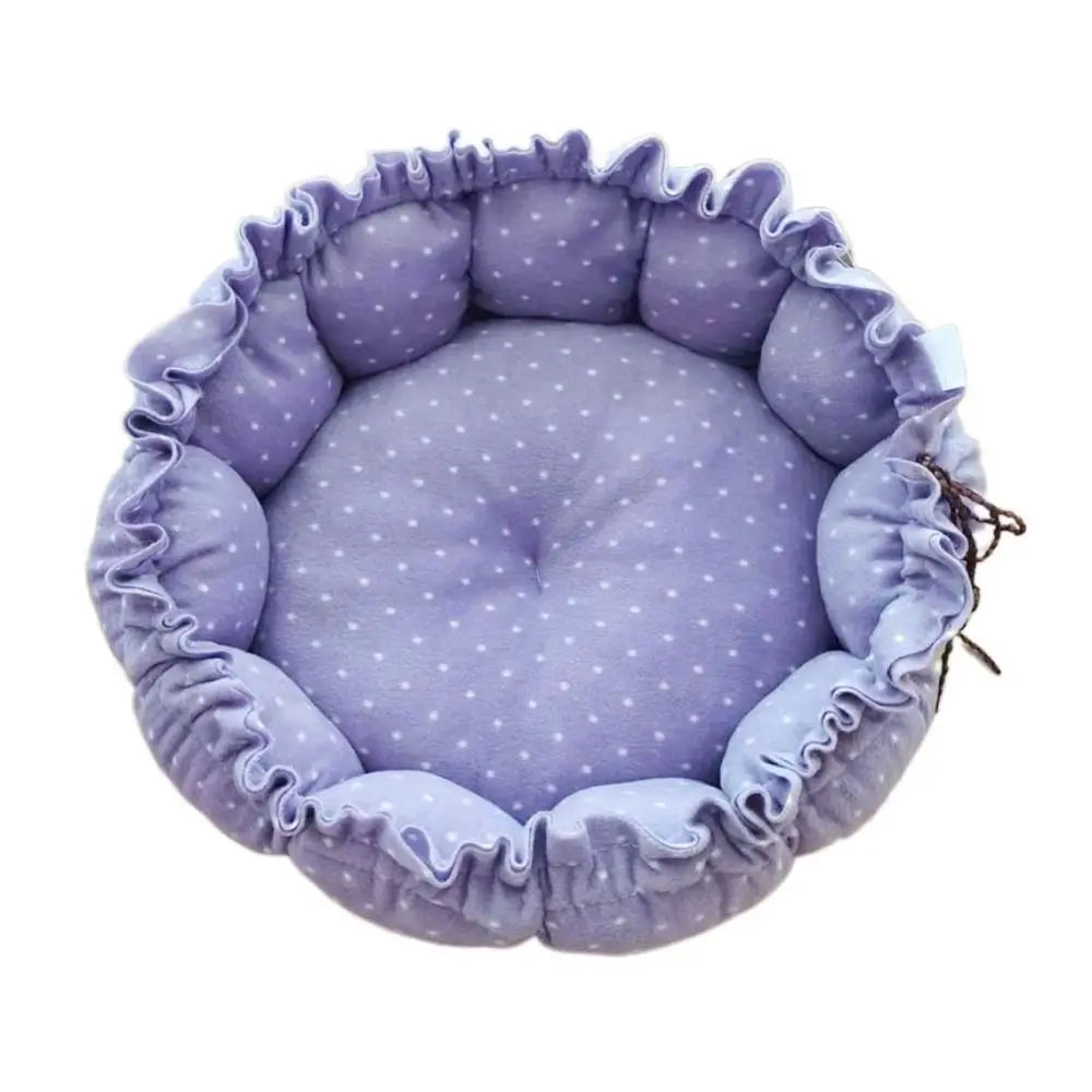 Cama Nido Calabaza para Gatos — Suave, Cálida y Acogedora