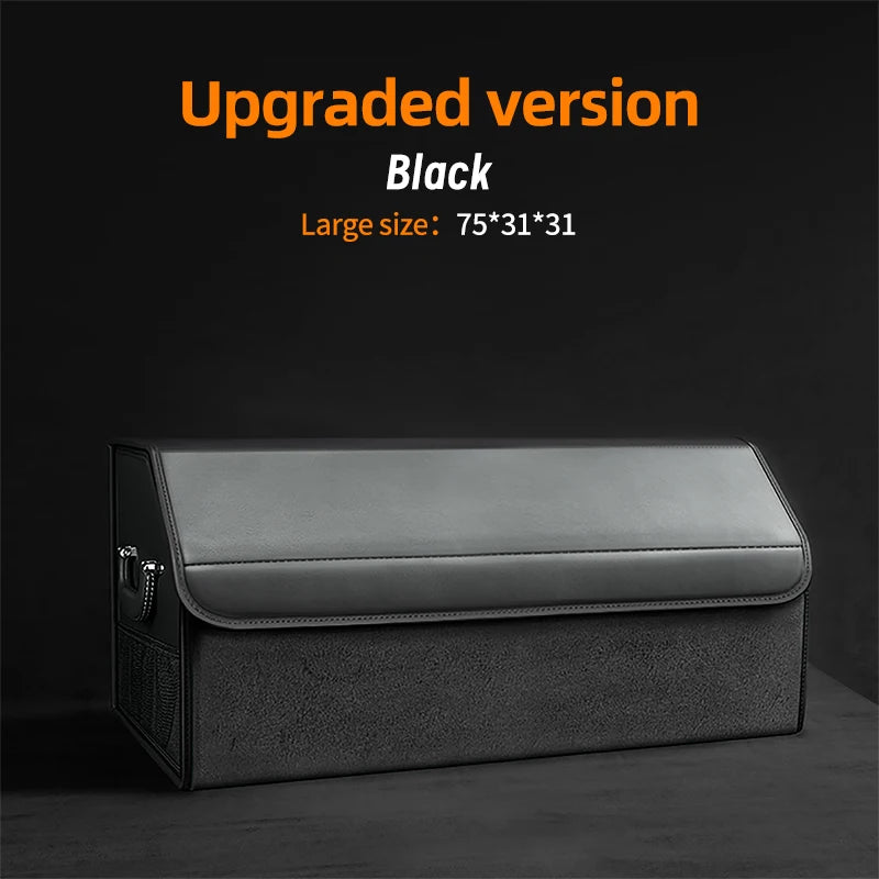Organizador de Maletero Premium de Gamuza — Plegable, 29L / 40L / 61L