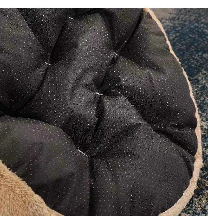 Cama Ultra Suave para Mascotas — Diseño Oso Abrazo | Perros y Gatos 🐻