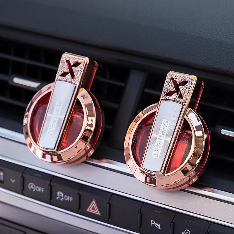 Ambientador de Perfume para Auto — Aromaterapia Elegante, 3 Intensidades, Larga Duración