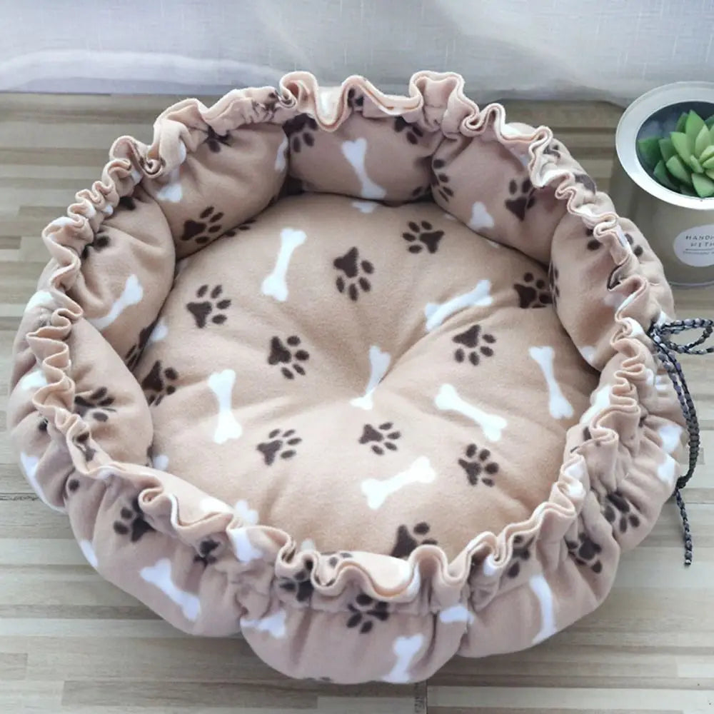 Cama Nido Calabaza para Gatos — Suave, Cálida y Acogedora