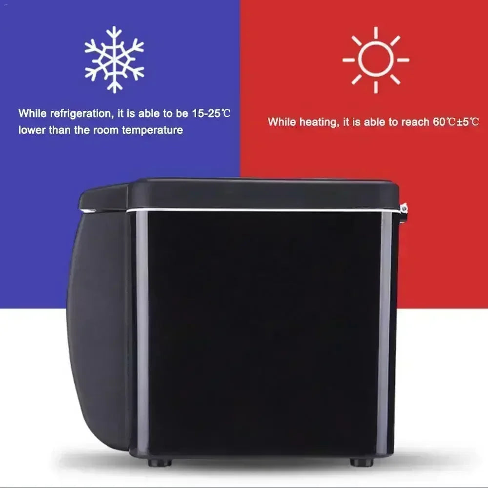 Mini Refrigerador Portátil para Auto 6L — Enfría y Calienta 12V