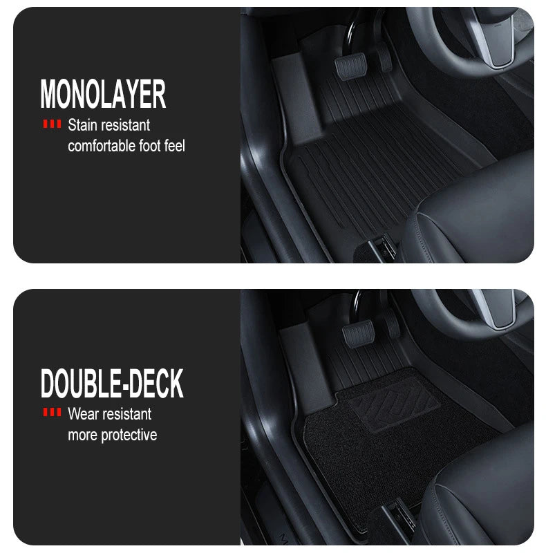 Alfombrilla para Maletero Tesla Model 3 Highland 2023-2026 - TPE Impermeable