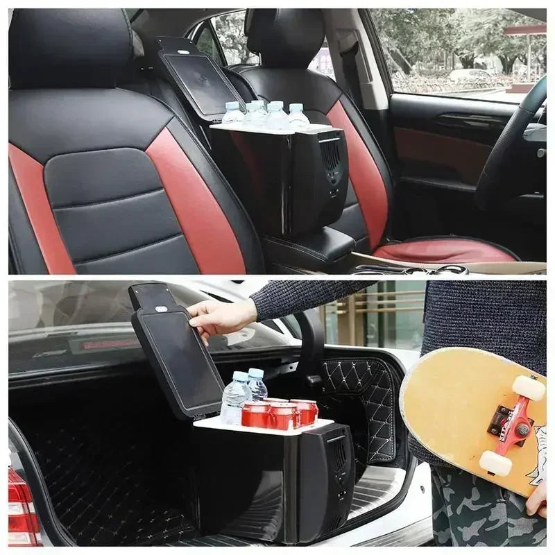 Mini Refrigerador Portátil para Auto 6L — Enfría y Calienta 12V