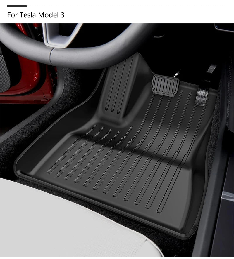 Alfombrillas TPE para Tesla Model Y/3 2021-2024 LHD - Todo Clima