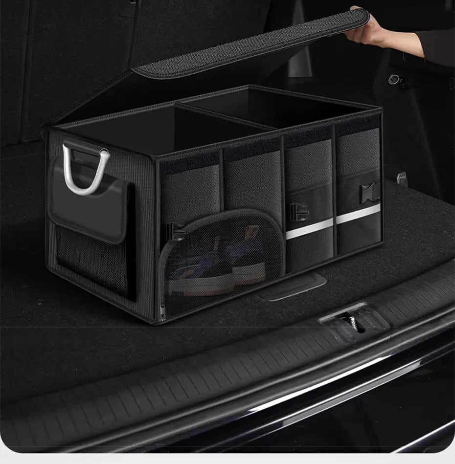Caja Organizadora de Maletero Plegable — Tela Oxford Impermeable, 36L / 72L / 110L