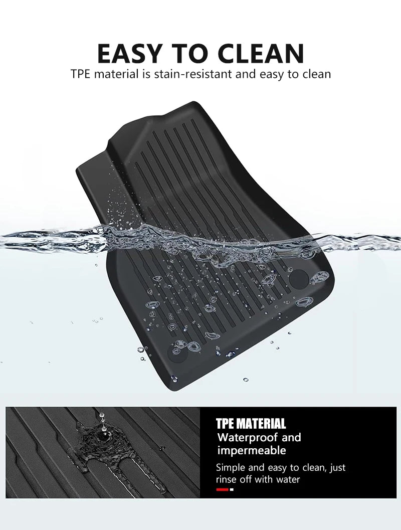 Alfombrillas TPE para Tesla Model Y/3 2021-2024 LHD - Todo Clima