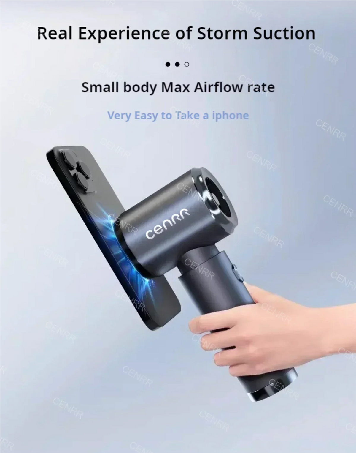 Aspiradora Portátil para Auto — Inalámbrica, Compacta y Recargable