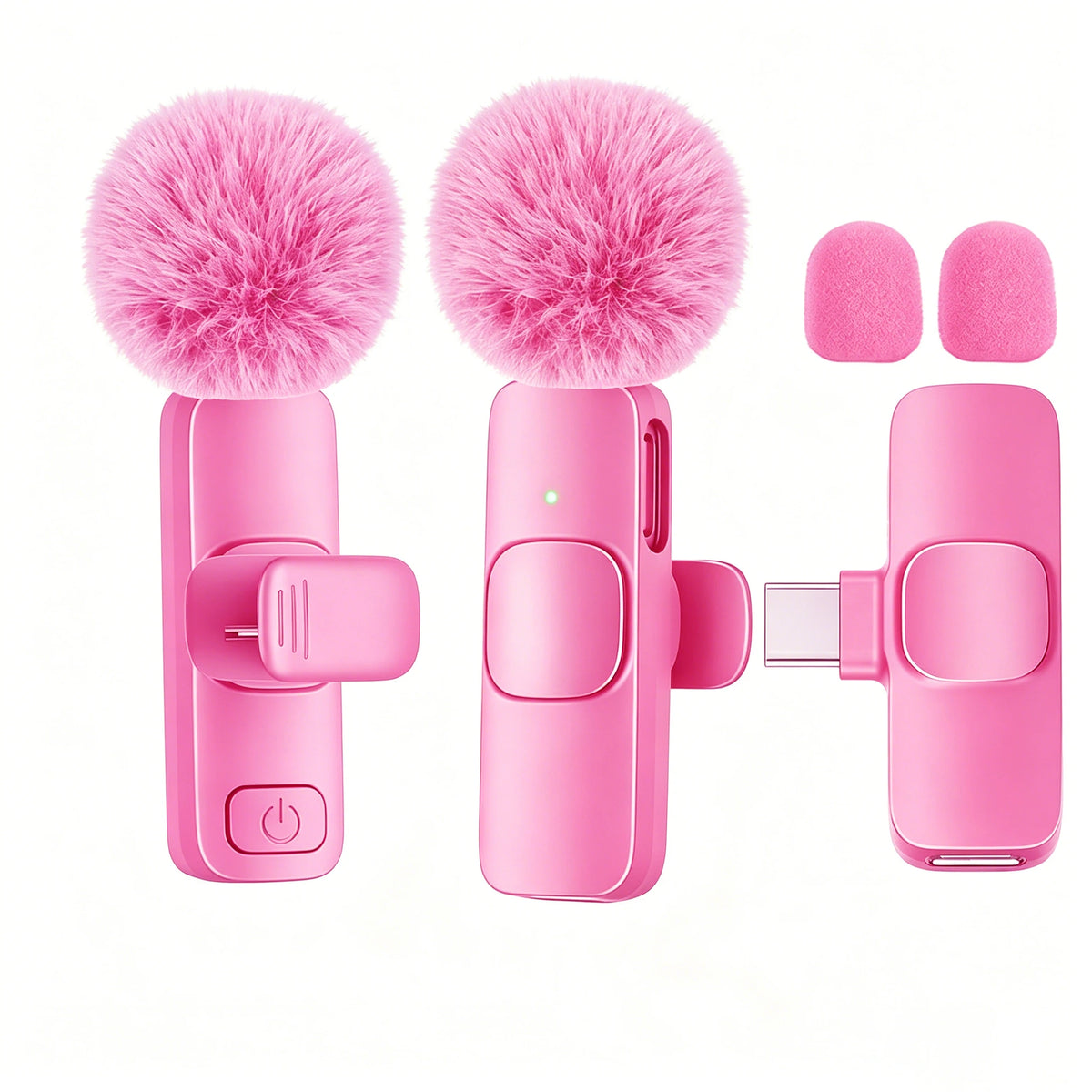 Micrófono Lavalier Inalámbrico Profesional — Plug & Play Tipo-C