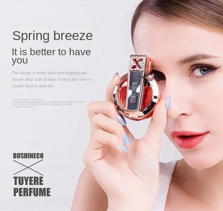 Ambientador de Perfume para Auto — Aromaterapia Elegante, 3 Intensidades, Larga Duración
