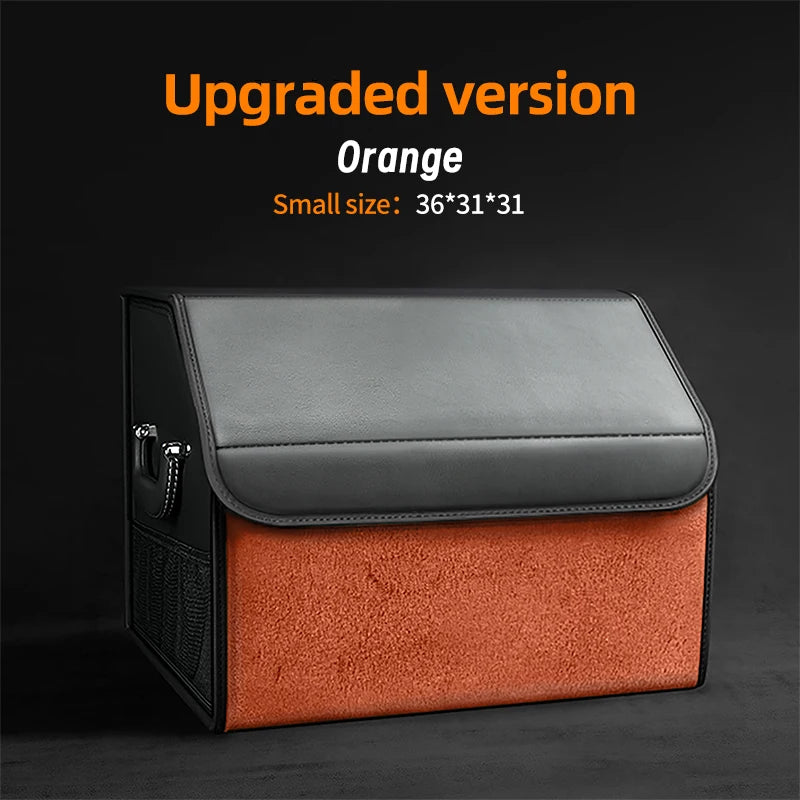 Organizador de Maletero Premium de Gamuza — Plegable, 29L / 40L / 61L