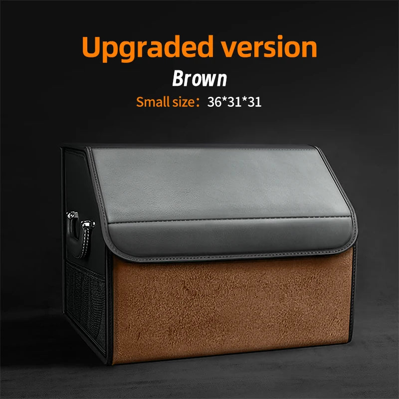 Organizador de Maletero Premium de Gamuza — Plegable, 29L / 40L / 61L