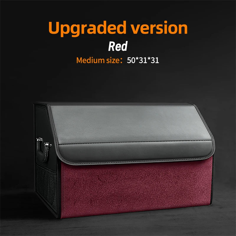 Organizador de Maletero Premium de Gamuza — Plegable, 29L / 40L / 61L