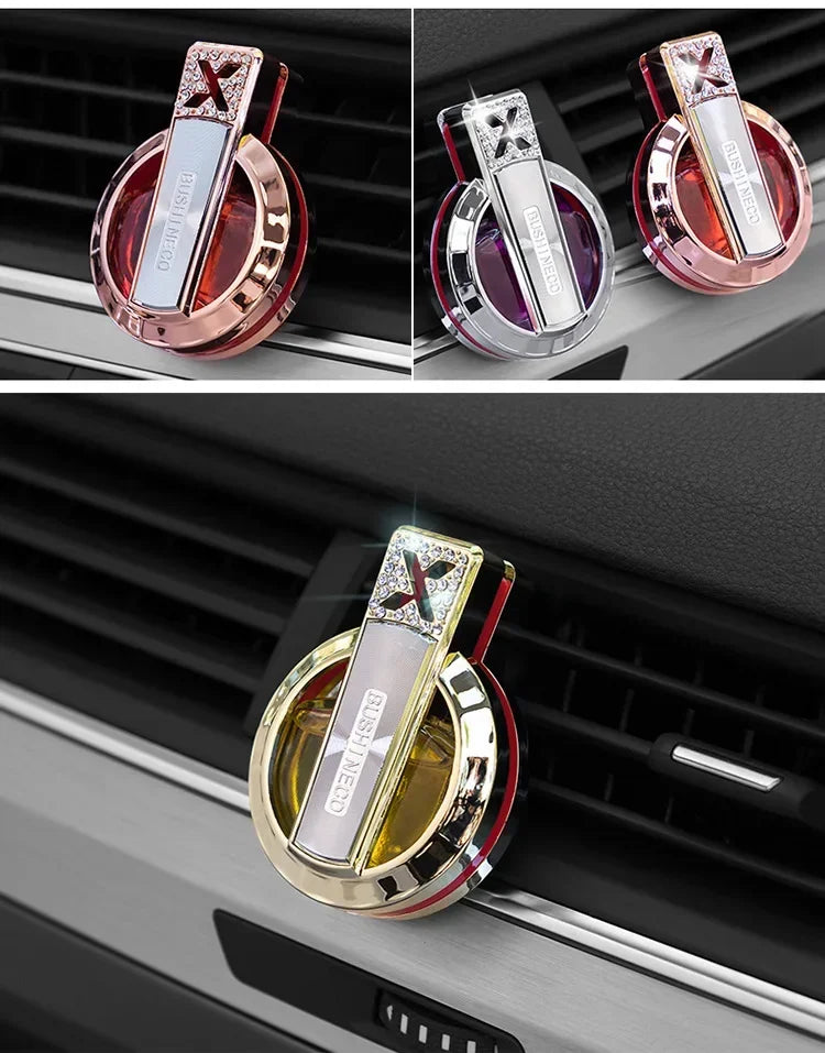 Ambientador de Perfume para Auto — Aromaterapia Elegante, 3 Intensidades, Larga Duración