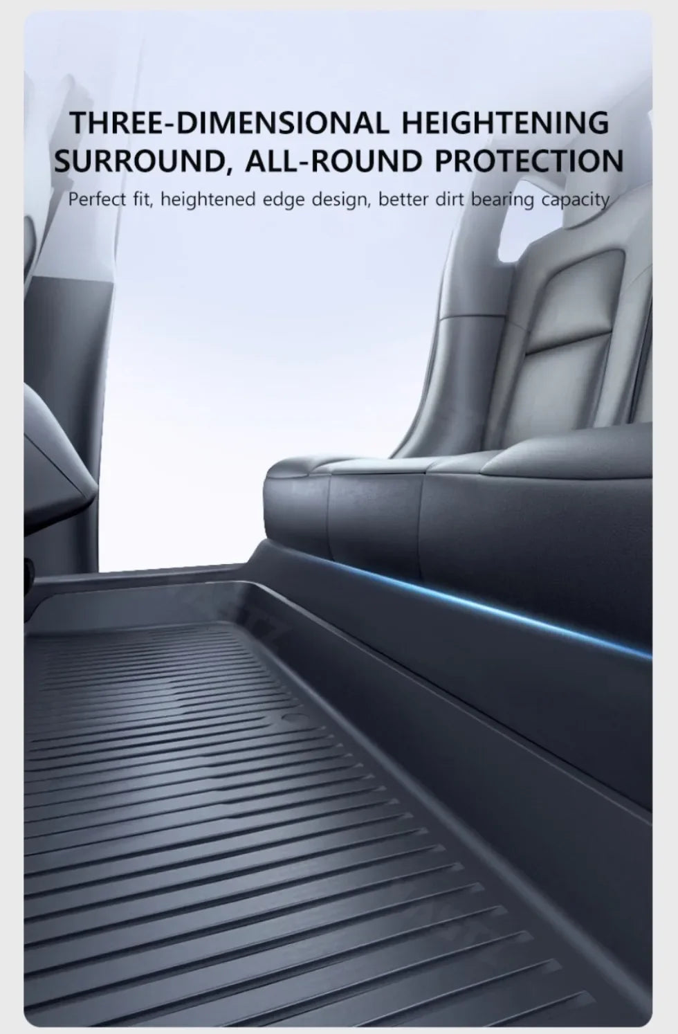 Alfombrillas para Tesla Model Y 2025+ Juniper - Maletero Impermeable