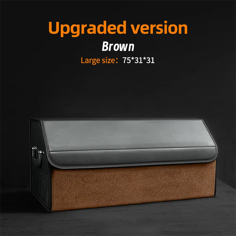 Organizador de Maletero Premium de Gamuza — Plegable, 29L / 40L / 61L