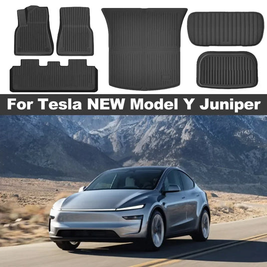 Alfombrillas para Tesla Model Y 2025+ Juniper - Maletero Impermeable