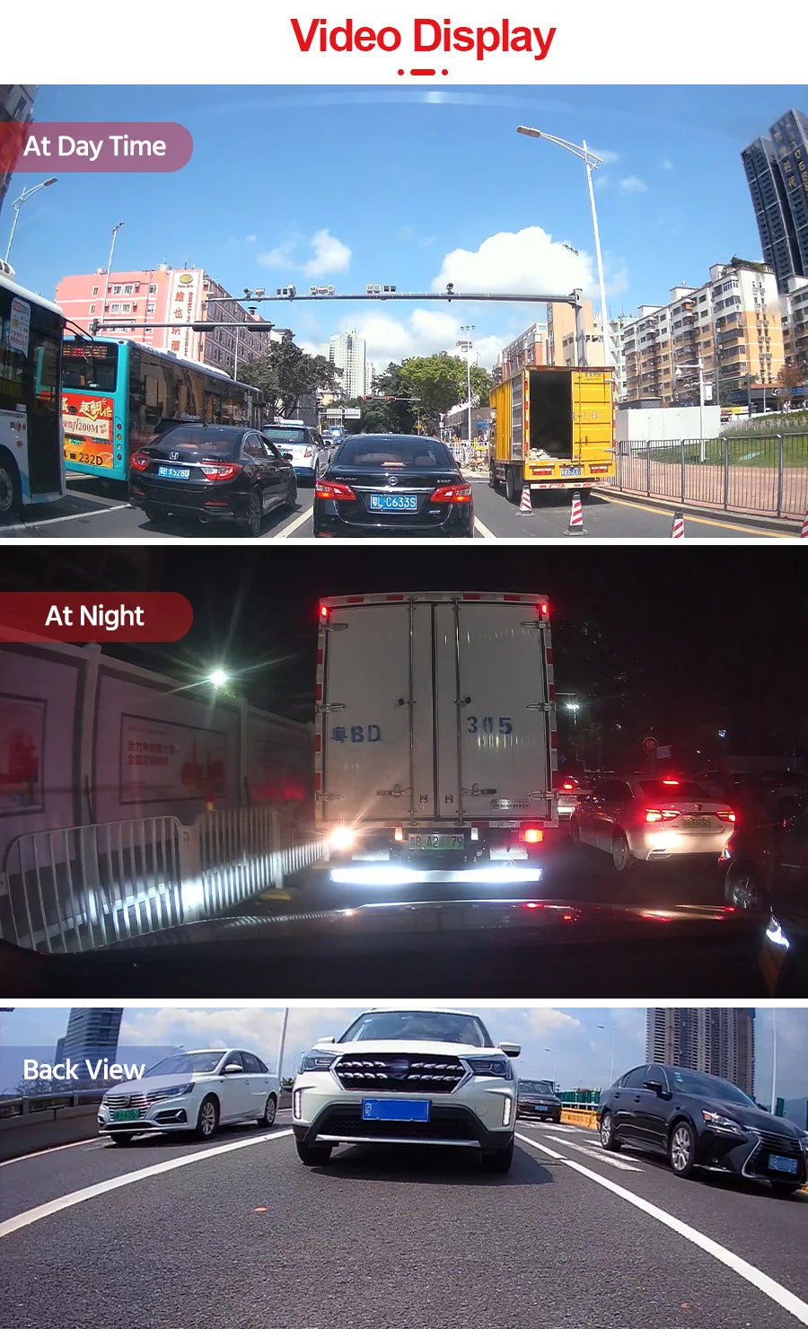 Cámara Dashcam 4K WiFi con Espejo Retrovisor 12" — Visión Trasera HD