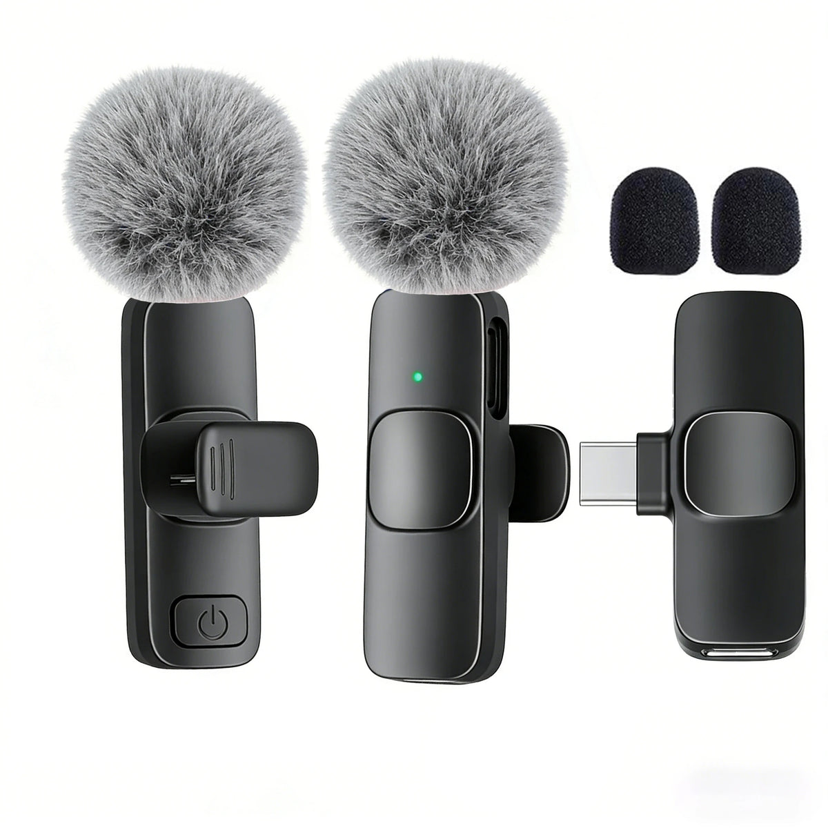 Micrófono Lavalier Inalámbrico Profesional — Plug & Play Tipo-C