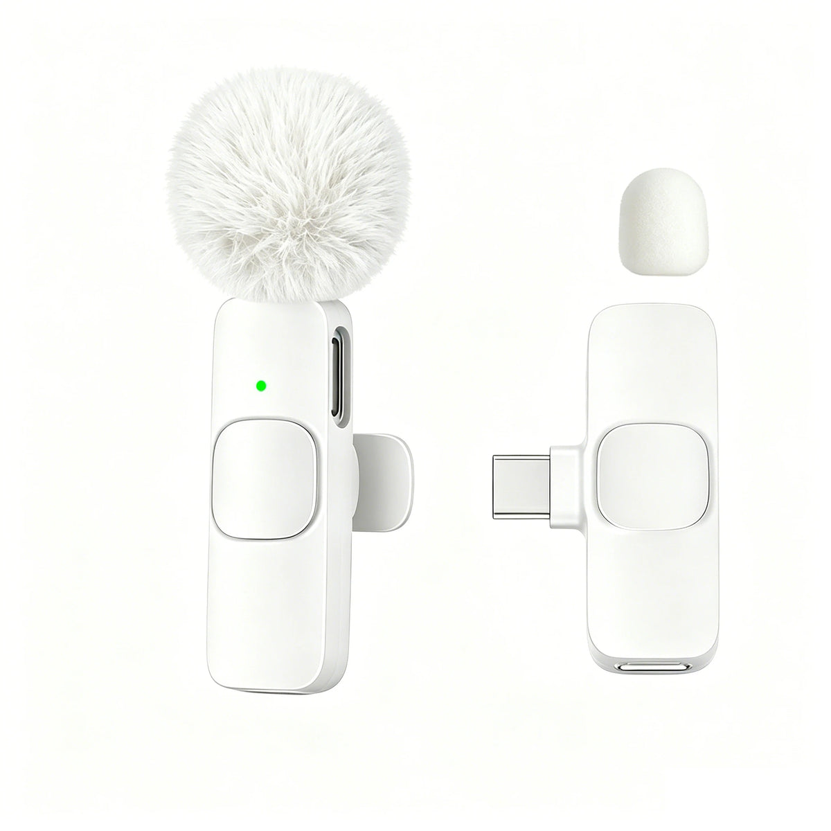 Micrófono Lavalier Inalámbrico Profesional — Plug & Play Tipo-C