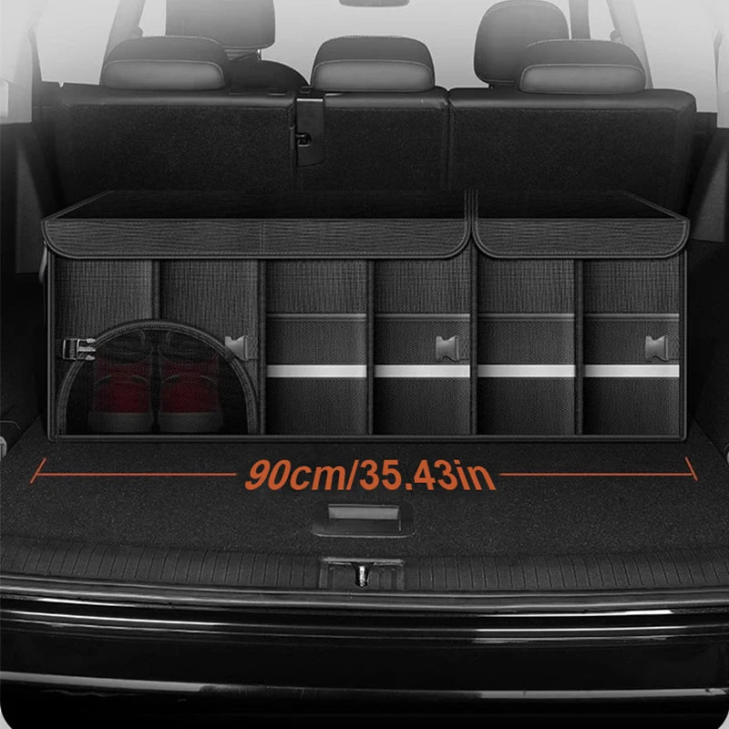 Caja Organizadora de Maletero Plegable — Tela Oxford Impermeable, 36L / 72L / 110L