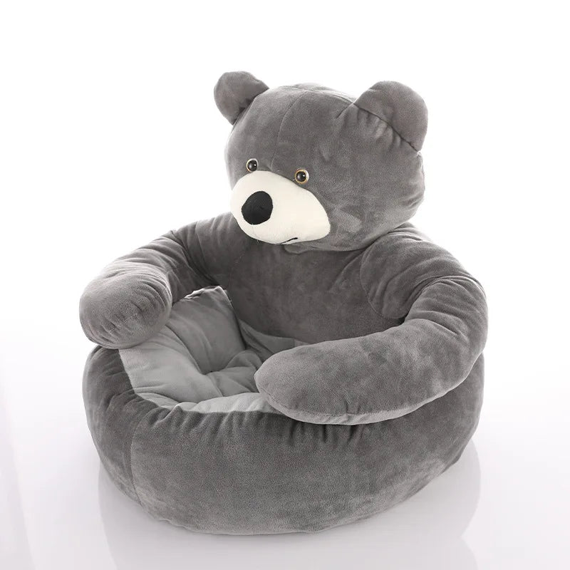 Cama Ultra Suave para Mascotas — Diseño Oso Abrazo | Perros y Gatos 🐻