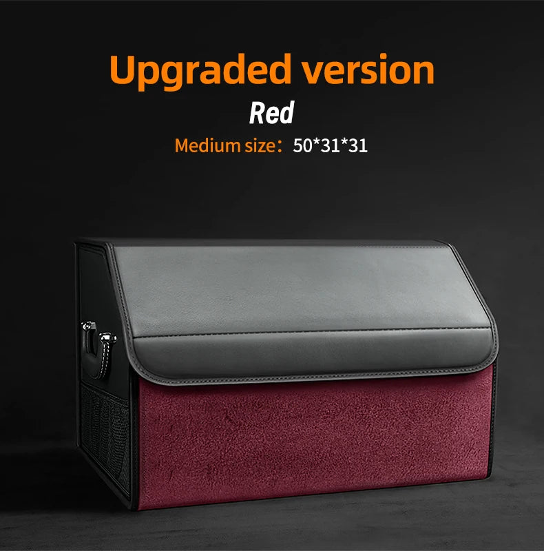 Organizador de Maletero Premium de Gamuza — Plegable, 29L / 40L / 61L