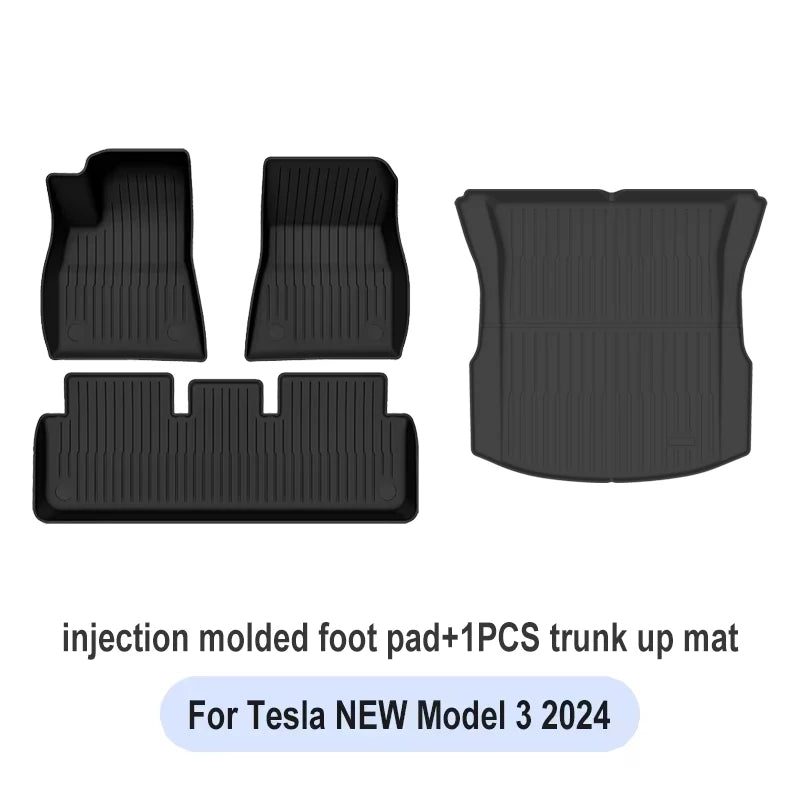 Alfombrilla para Maletero Tesla Model 3 Highland 2023-2026 - TPE Impermeable
