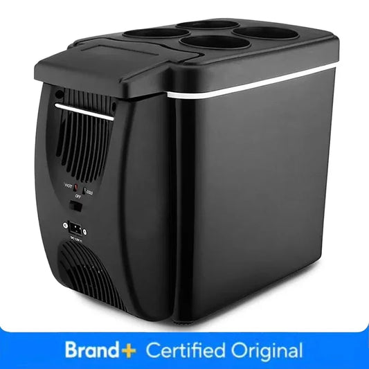 Mini Refrigerador Portátil para Auto 6L — Enfría y Calienta 12V