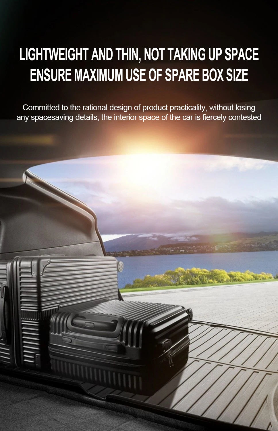 Alfombrilla para Maletero Tesla Model 3 Highland 2023-2026 - TPE Impermeable