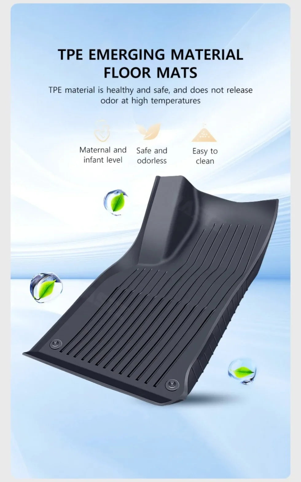 Alfombrillas para Tesla Model Y 2025+ Juniper - Maletero Impermeable