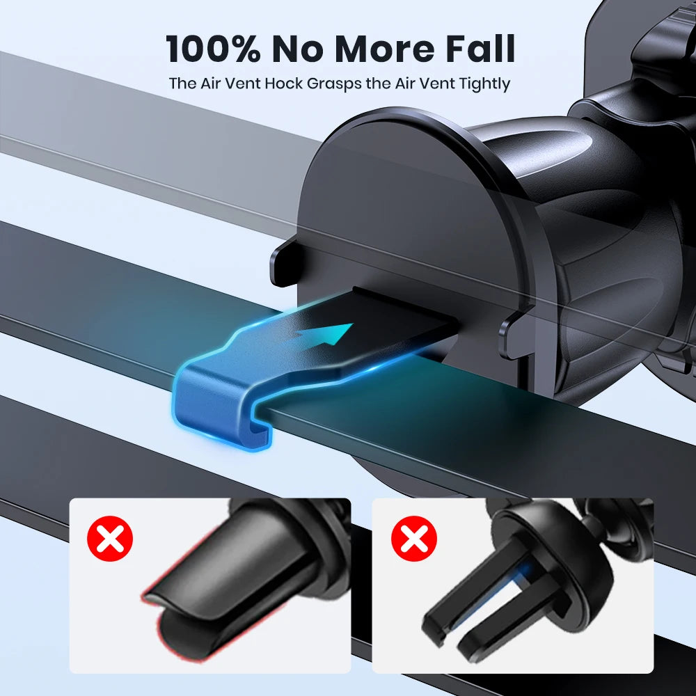 Soporte Magnético TOPK para Auto — Rejilla de Ventilación, Compatible Mag-Safe
