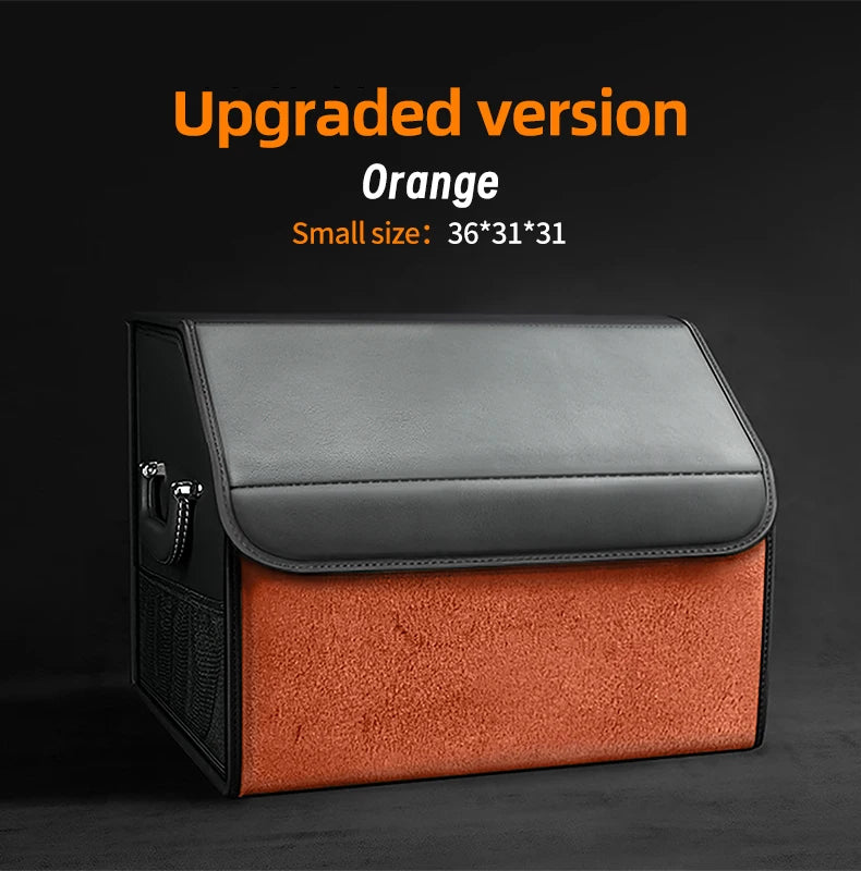 Organizador de Maletero Premium de Gamuza — Plegable, 29L / 40L / 61L