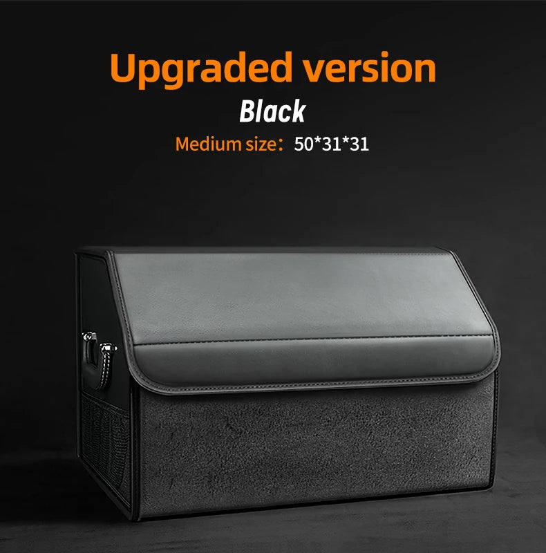 Organizador de Maletero Premium de Gamuza — Plegable, 29L / 40L / 61L
