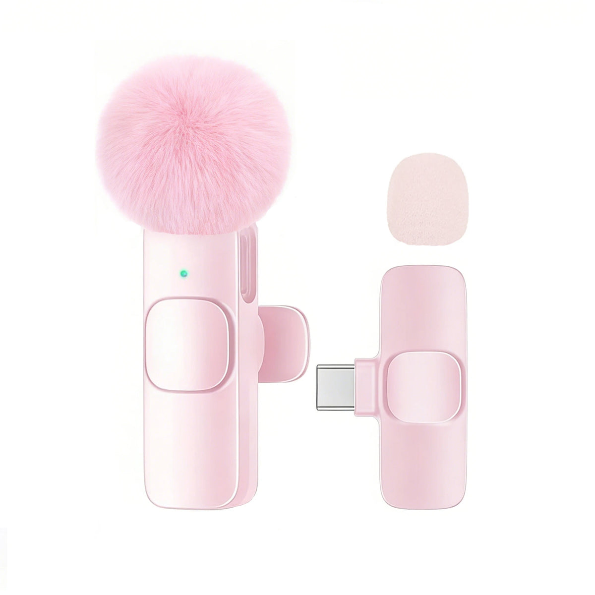 Micrófono Lavalier Inalámbrico Profesional — Plug & Play Tipo-C