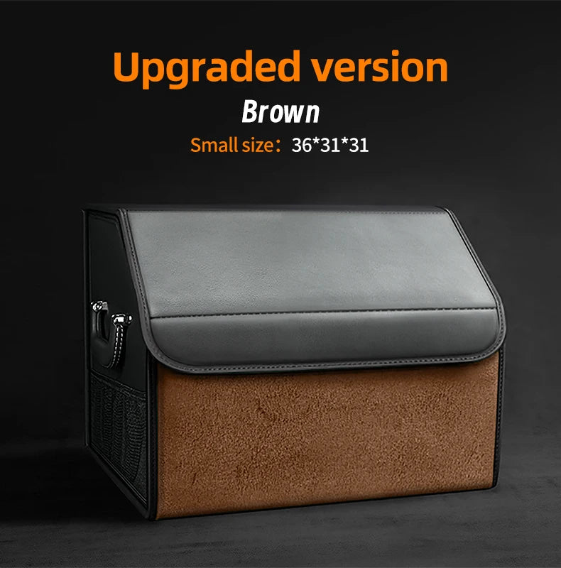Organizador de Maletero Premium de Gamuza — Plegable, 29L / 40L / 61L