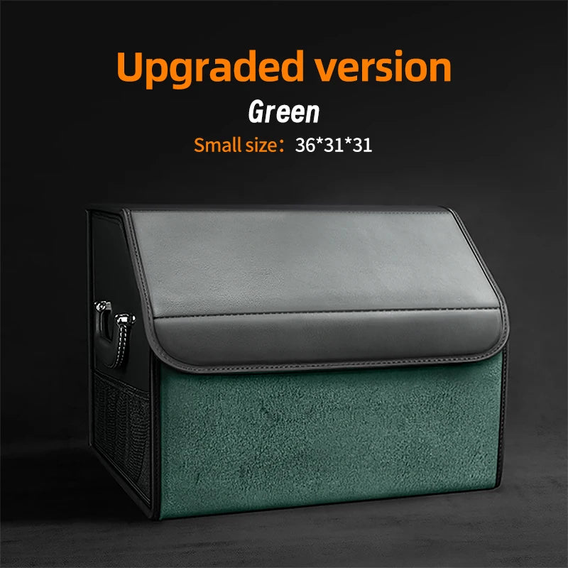 Organizador de Maletero Premium de Gamuza — Plegable, 29L / 40L / 61L