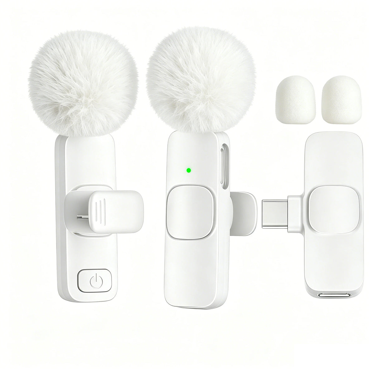 Micrófono Lavalier Inalámbrico Profesional — Plug & Play Tipo-C