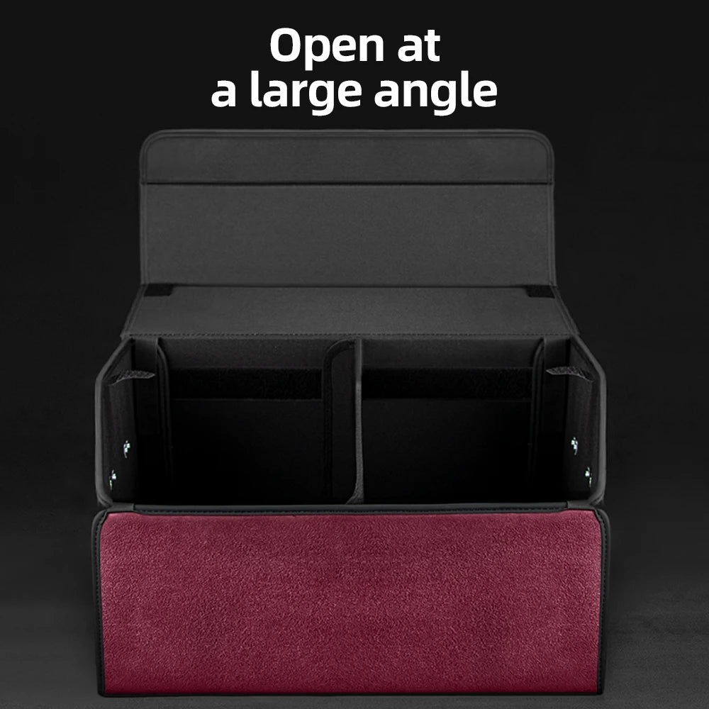 Organizador de Maletero Premium de Gamuza — Plegable, 29L / 40L / 61L