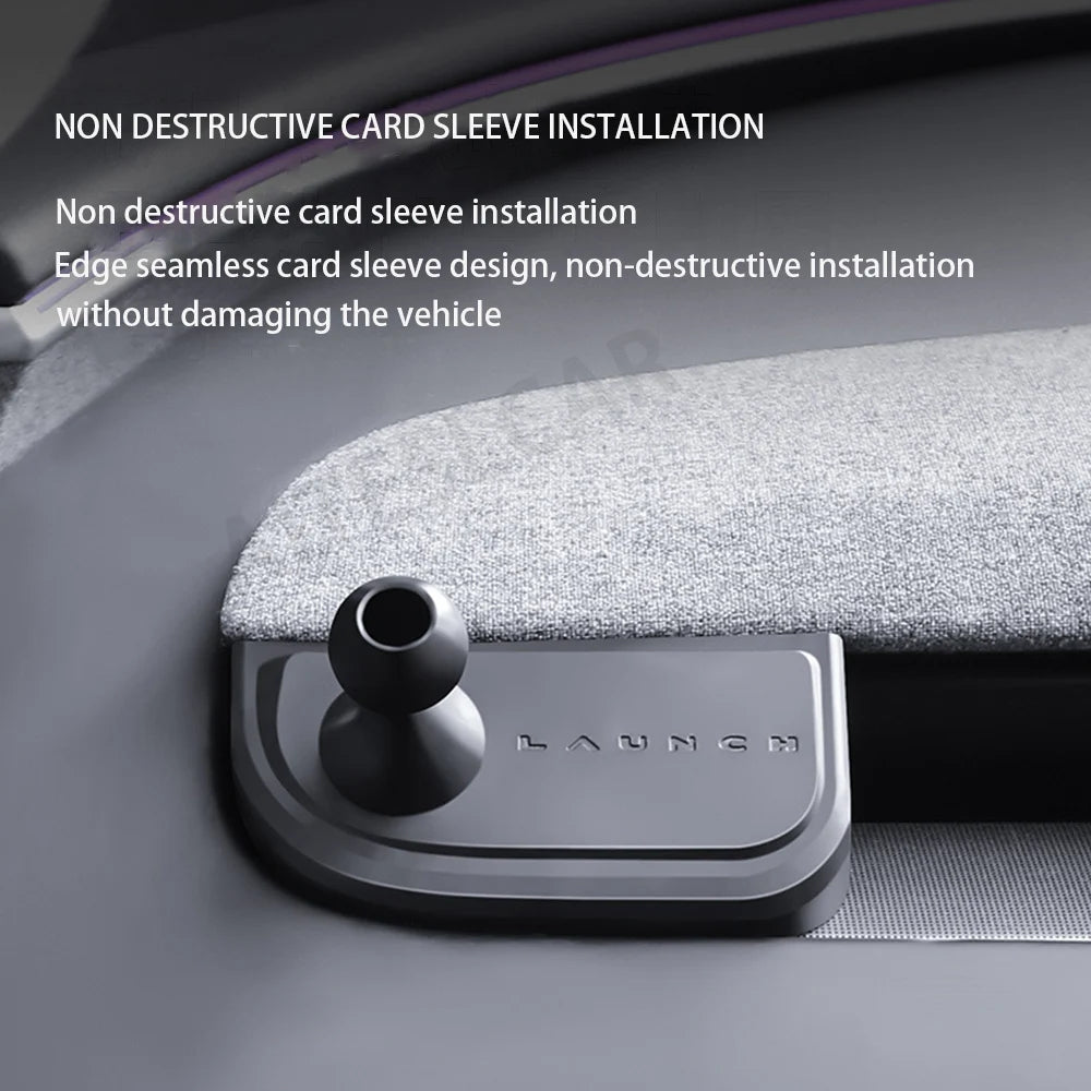 Soporte Magnético para Teléfono — Tesla Model Y y Model 3, Rotación 360° Antivibraciones
