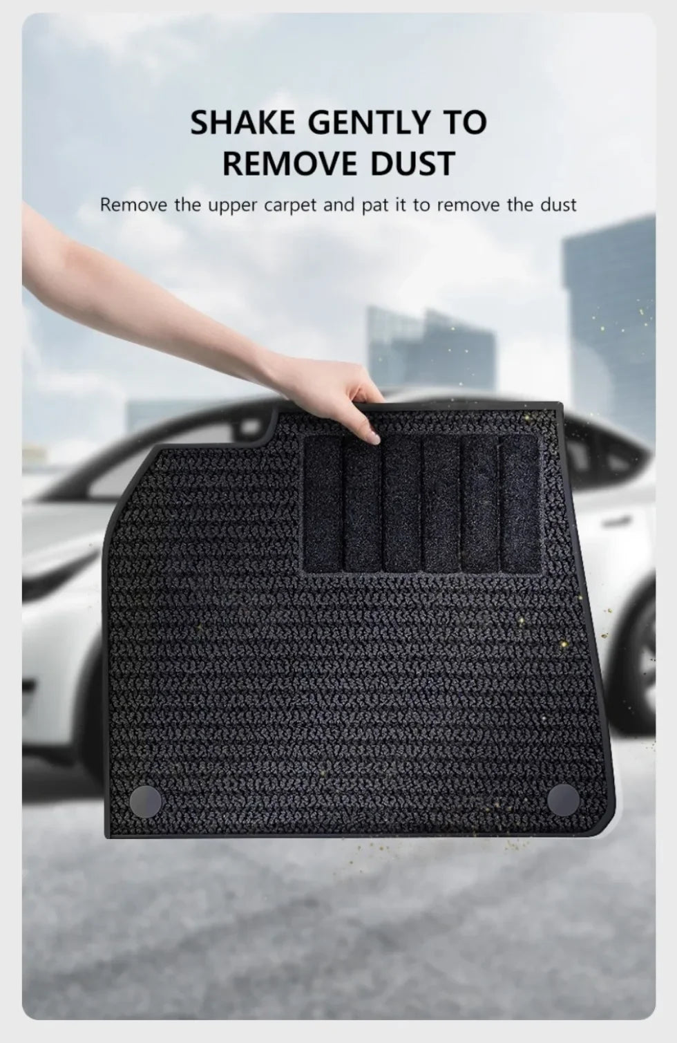 Alfombrillas para Tesla Model Y 2025+ Juniper - Maletero Impermeable