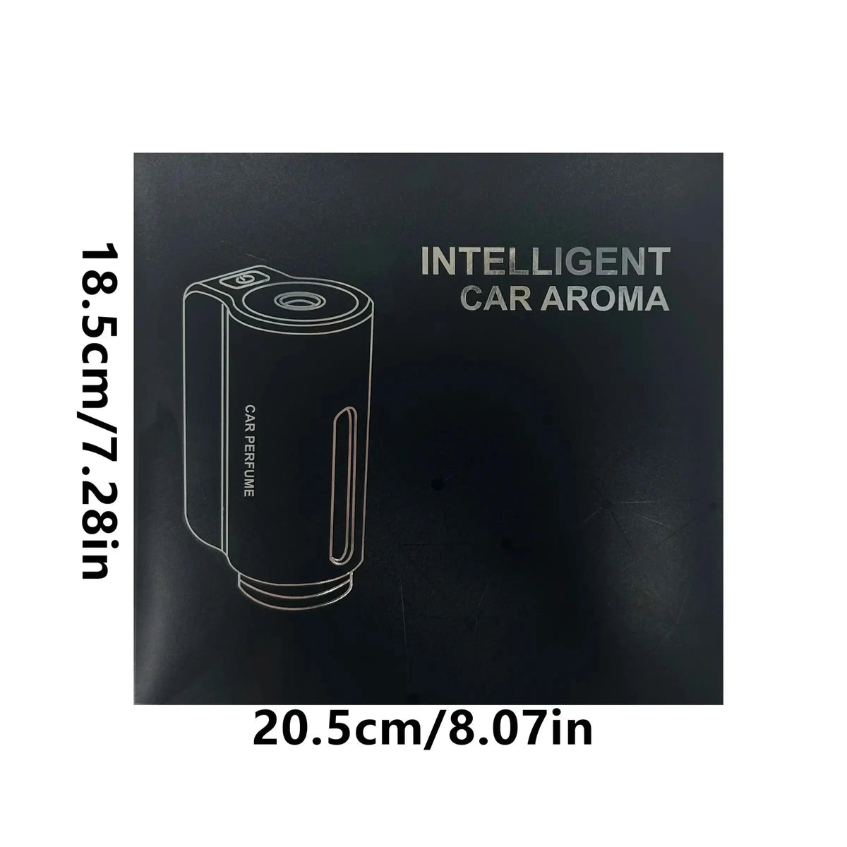 Ambientador Difusor para Auto - 3 Intensidades de Fragancia