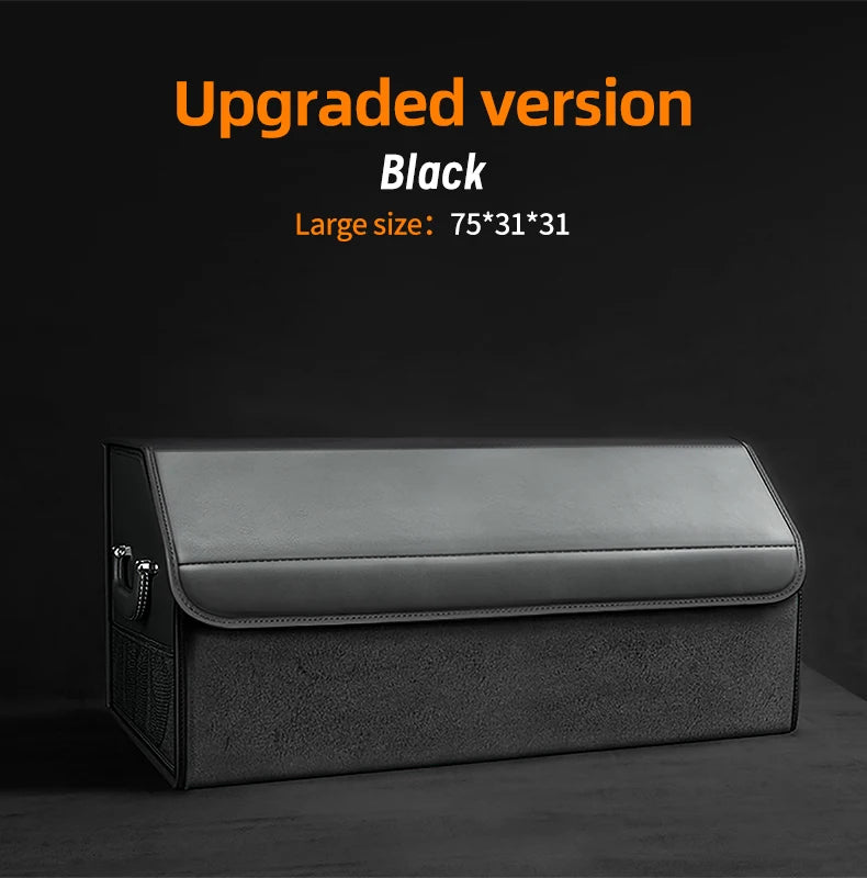 Organizador de Maletero Premium de Gamuza — Plegable, 29L / 40L / 61L